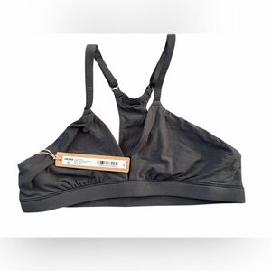 SKIMS FITS EVERYBODY
RACERBACK SCOOP BRALETTE ONYX S
